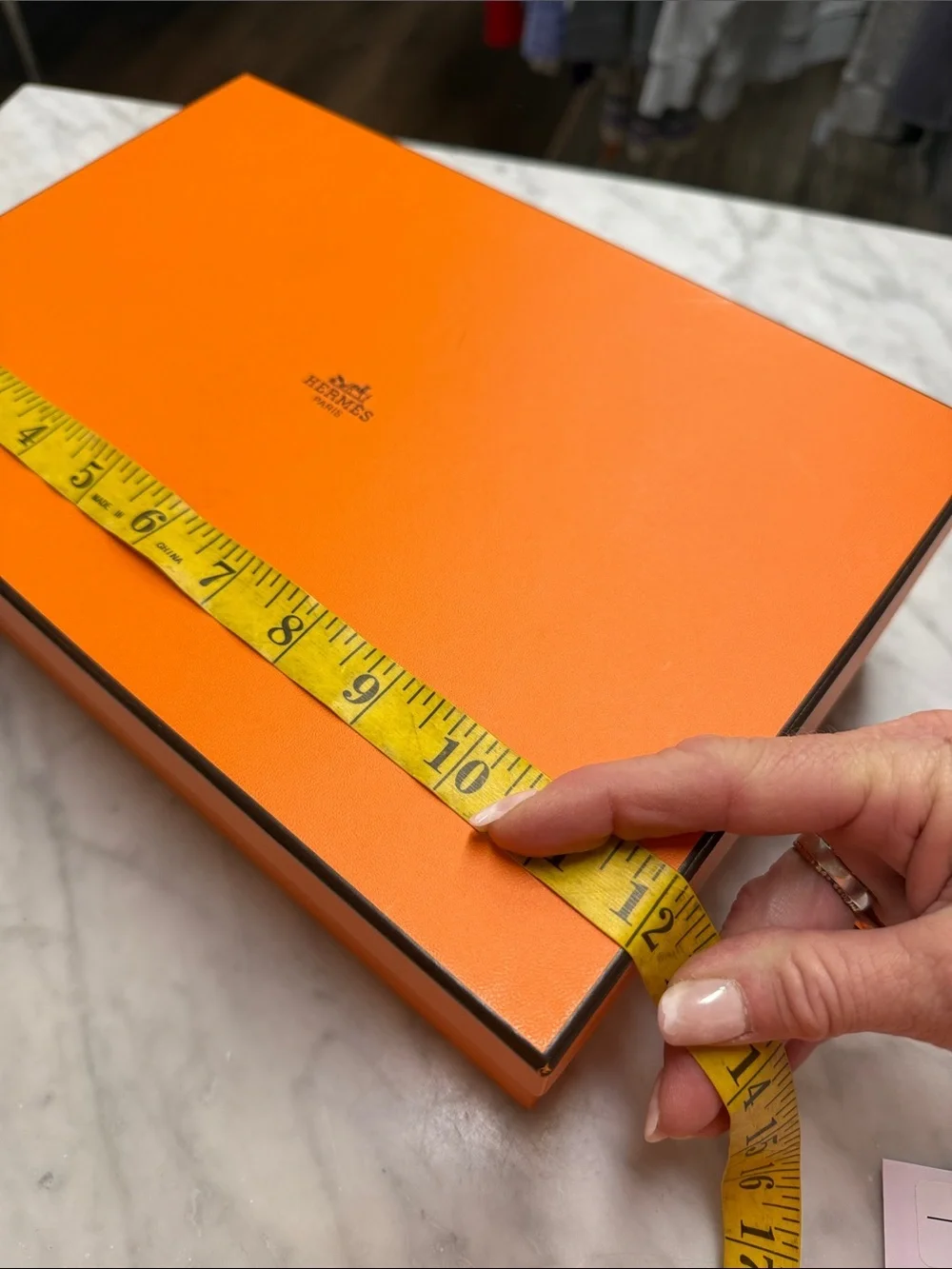 HERMES Decorative Box with Two Sleeper Bags
